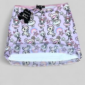New Dolls Kill x Tokidoki Pink Donutella Mini Skirt. Size medium